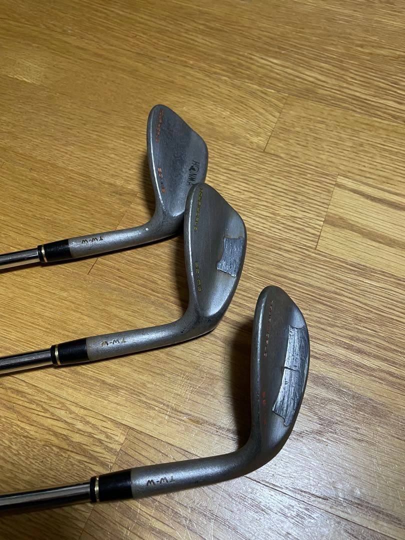 ノーメッキTour World ウェッジ 50° 52° 58° 3本セット