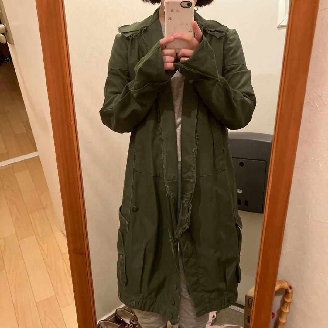 【美品】リメイクミリタリージャケット