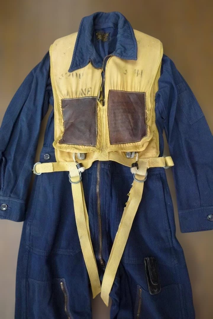 米軍実物 B-5 救命胴衣 メイウエスト LPU ライフプリザーバ USAF空軍