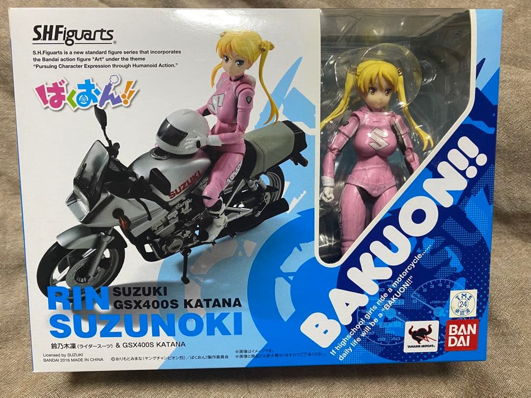 S.H.Figuarts ばくおん！ SUZUKI 鈴乃木凛　ライダースーツ