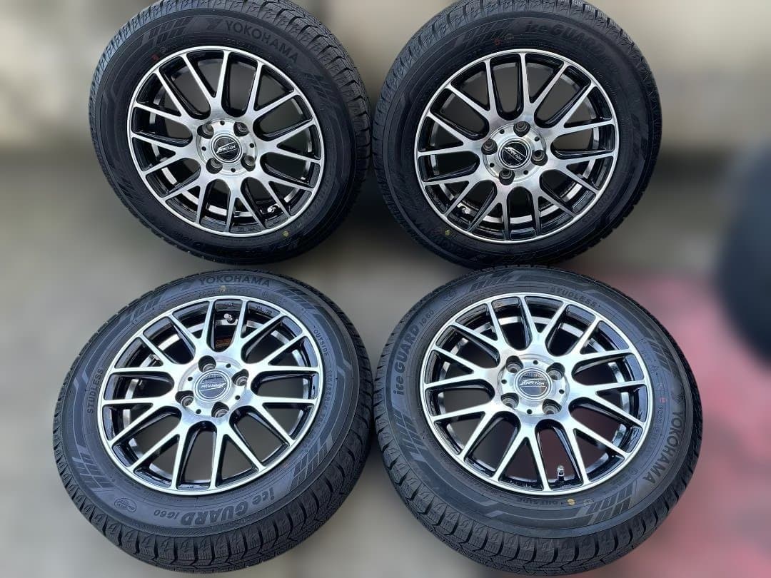 14インチアルミホイール スタッドレス　165/65R14　2本セット②