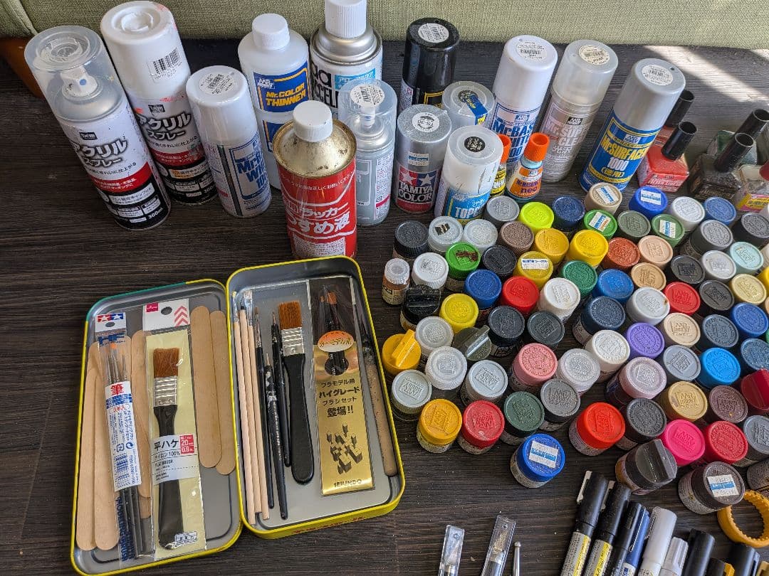 プラモデル塗装　引退品
