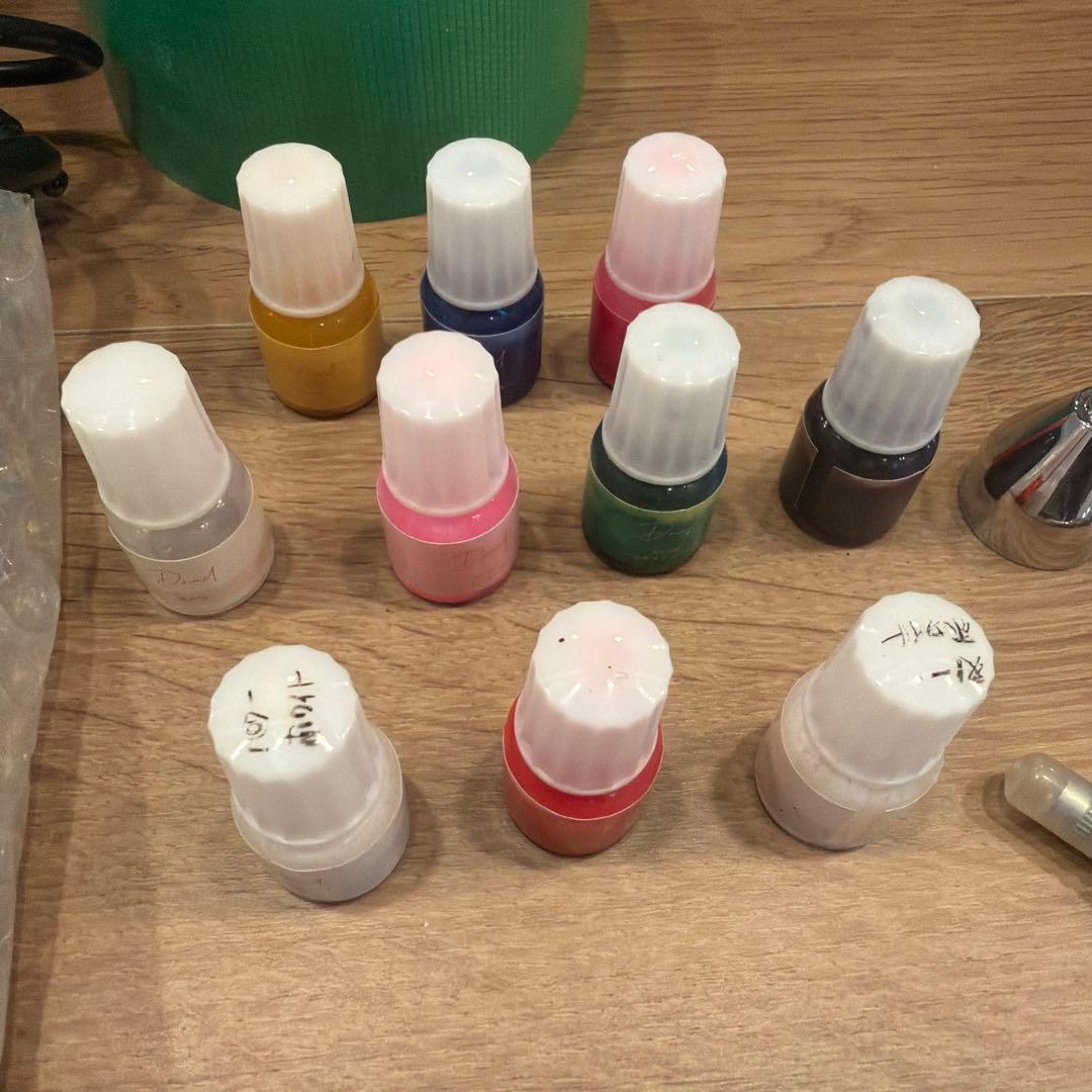 dnailエアブラシ　絵の具セット　ネイル用品