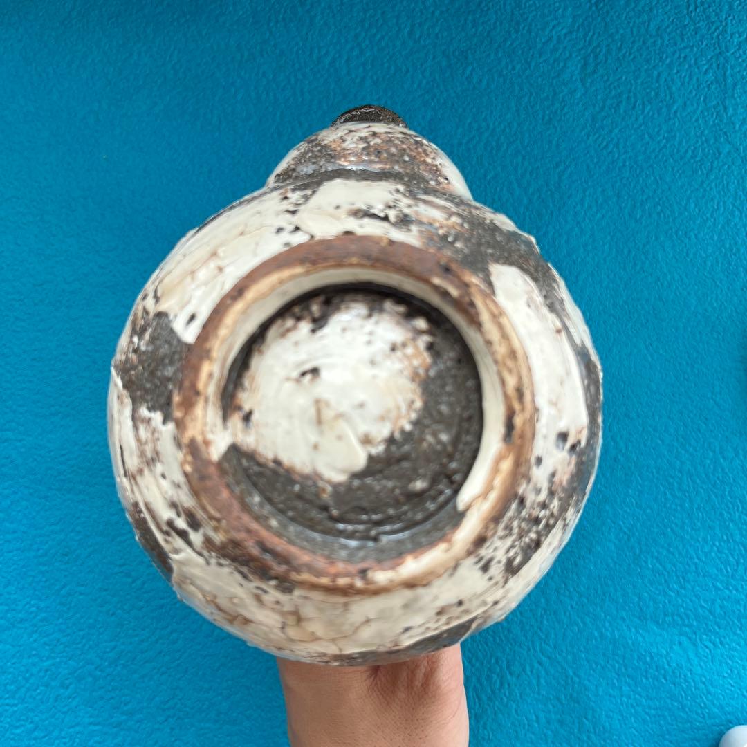 手作り陶器茶釜 小型