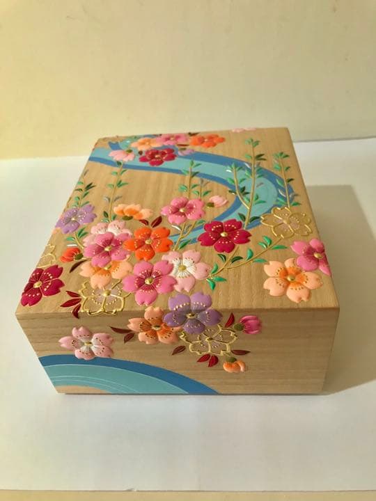 伊東久重作 高盛金彩絵飾筥