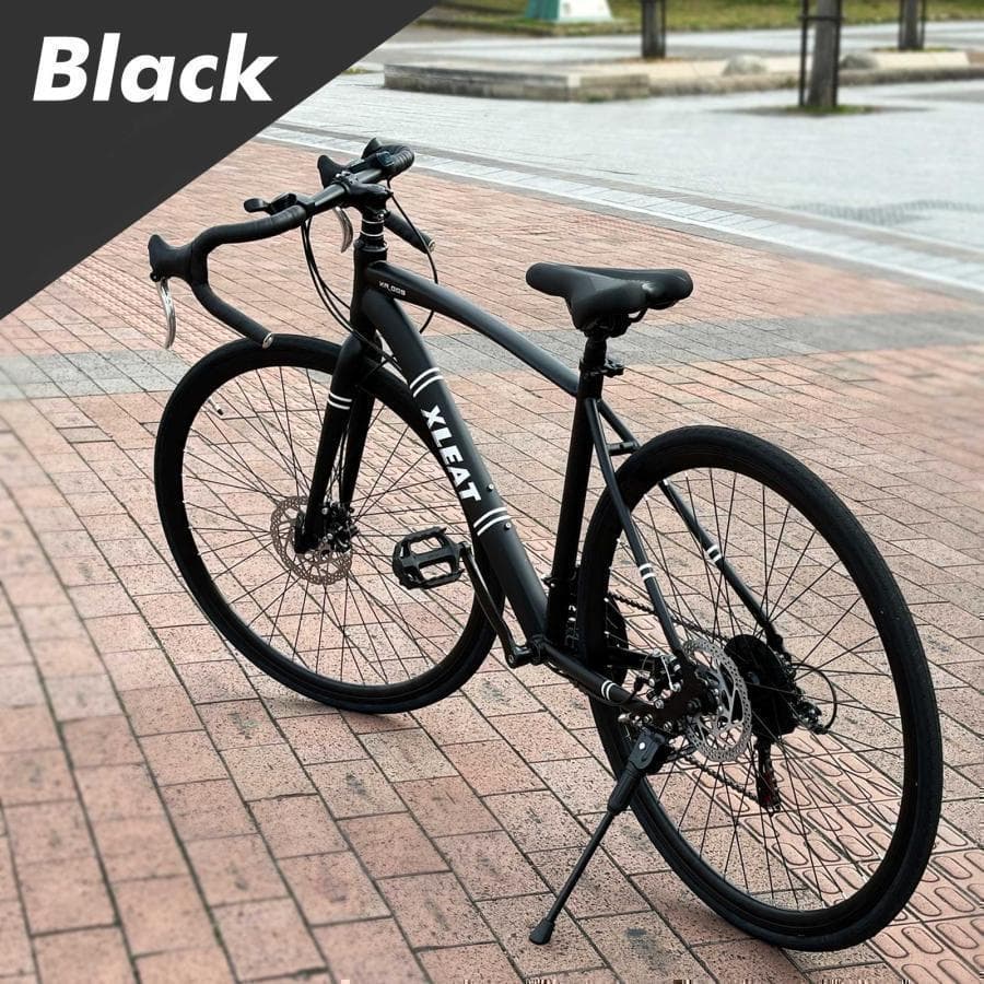 ★新品★　ロードバイク 自転車 マウンテン ロード アウトドア ブラック