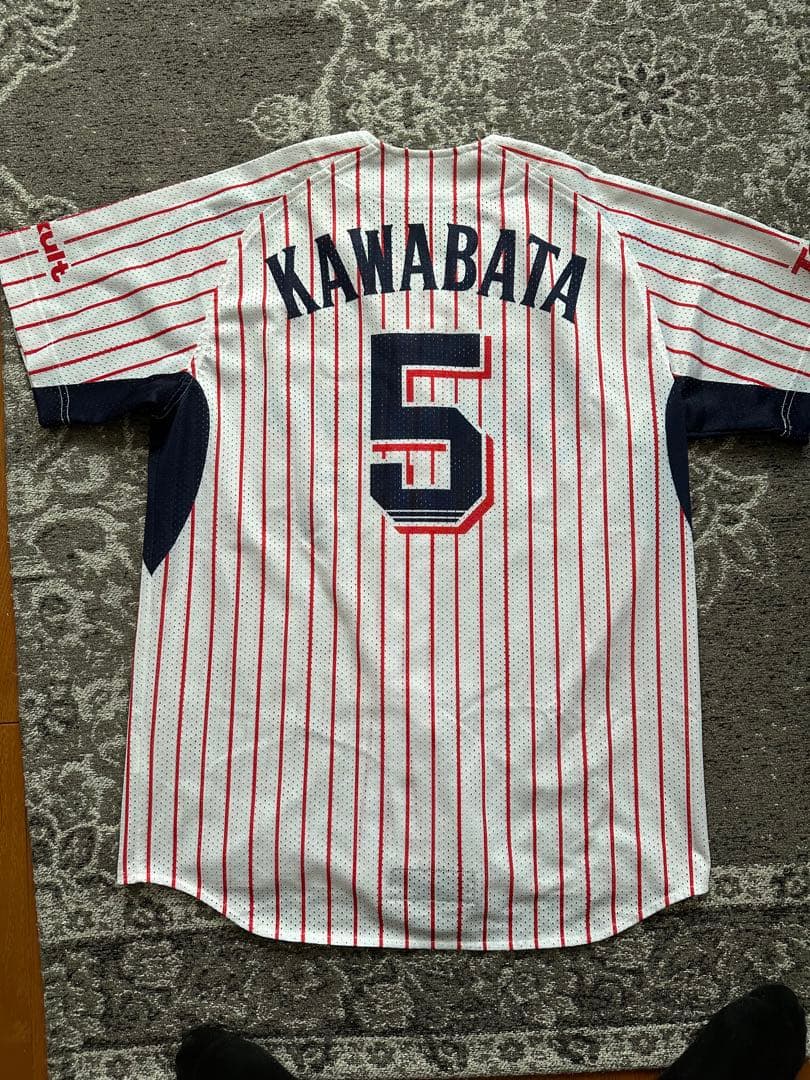 東京ヤクルトスワローズ 川端慎吾 ホームユニフォーム