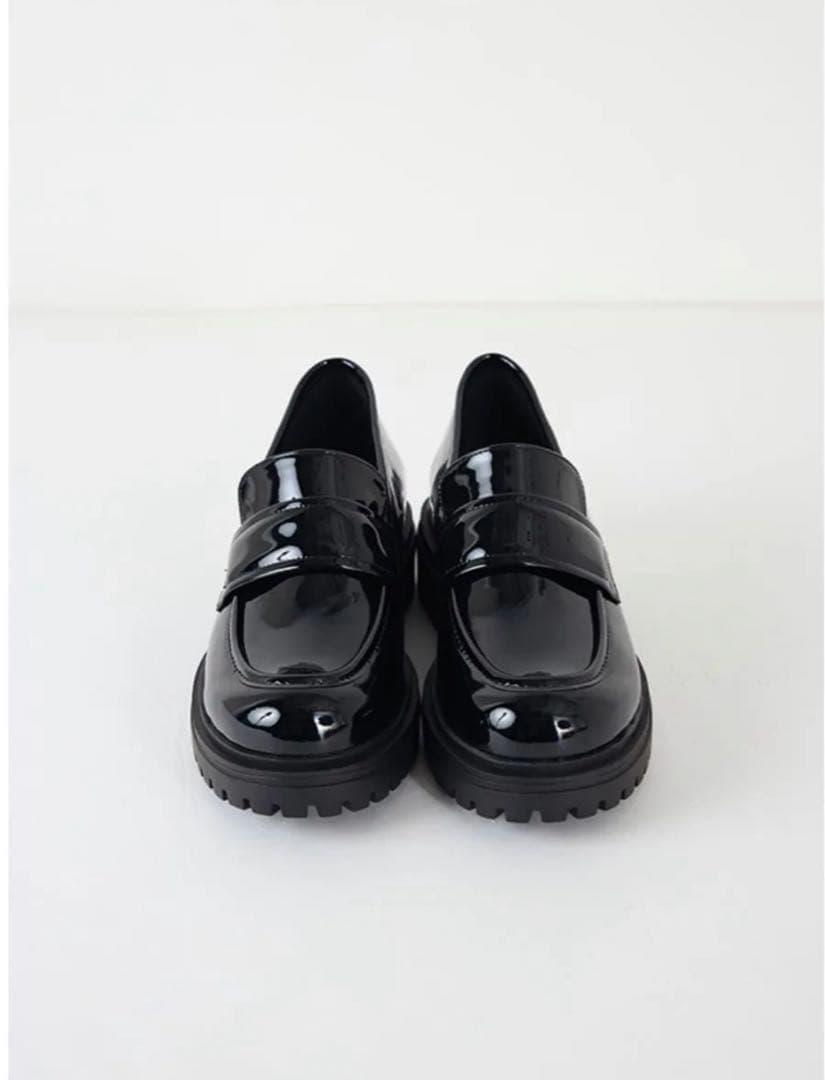 FORME ブラック ローファー レインシューズ　東原亜希　Mサイズ