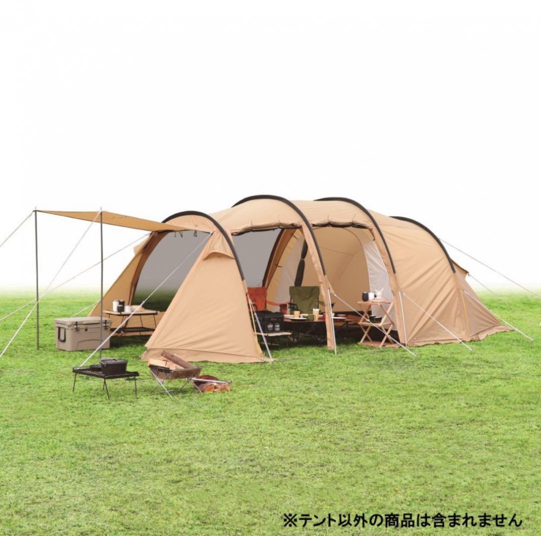 イグニオ 2ルーム型テント IG19410TT キャンプ　ドームテント　4人用