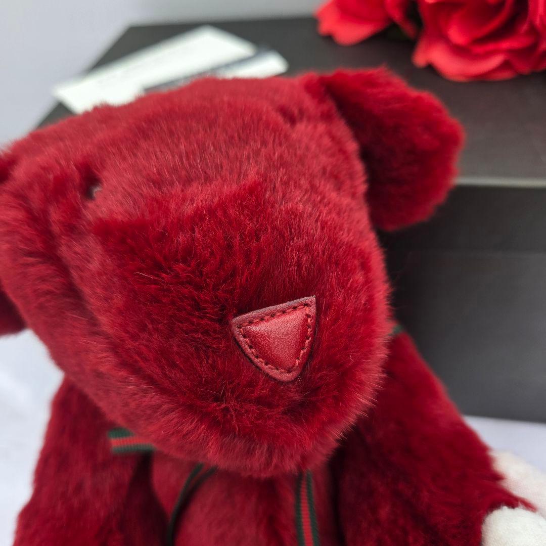 【希少】 GUCCI グッチ テディベア ファー ぬいぐるみ クマ くま