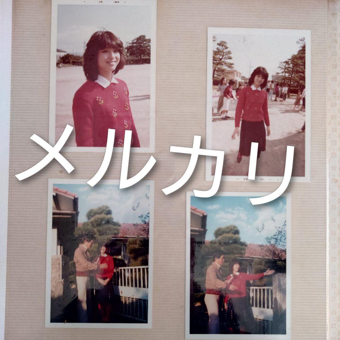 【超希少・個人撮影】松田聖子 デビュー当時 自宅ロケ 坂本九 8枚 スター千一夜