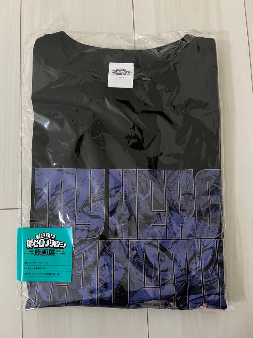 僕のヒーローアカデミア 原画展 大阪限定Tシャツ　L