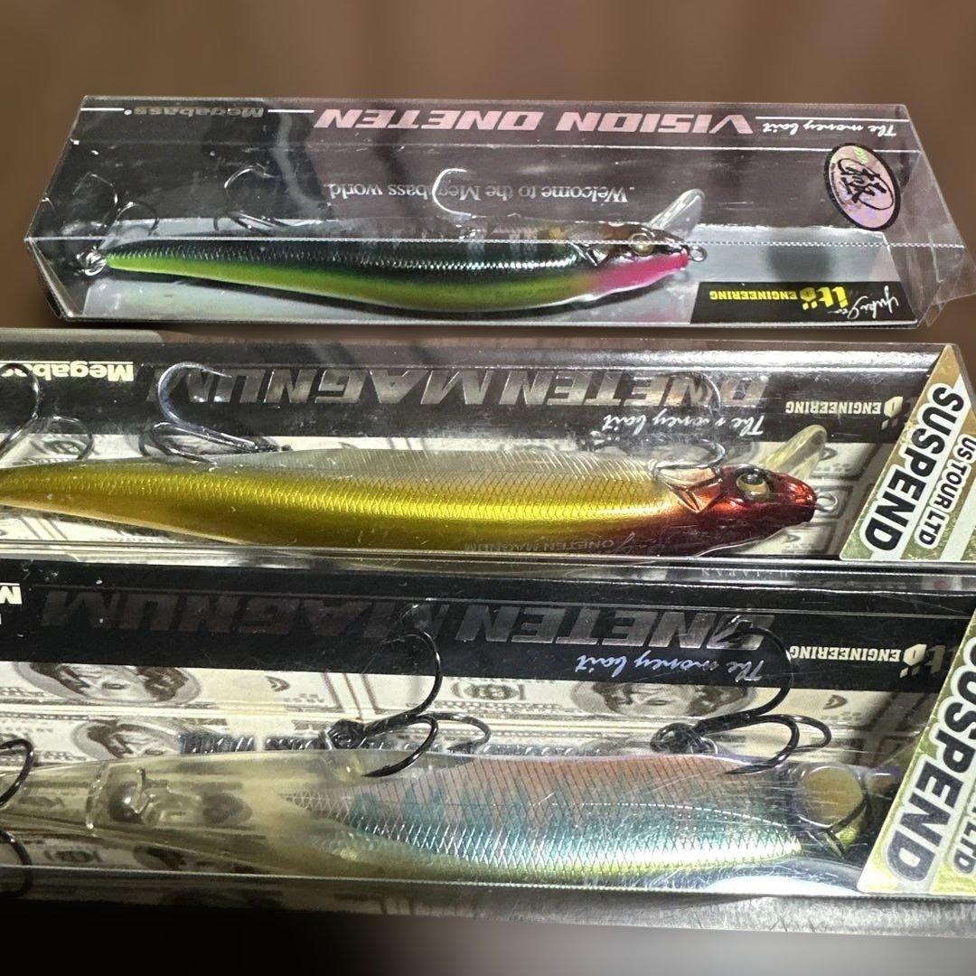 メガバス VISION ONETEN ルアー 3点セット
