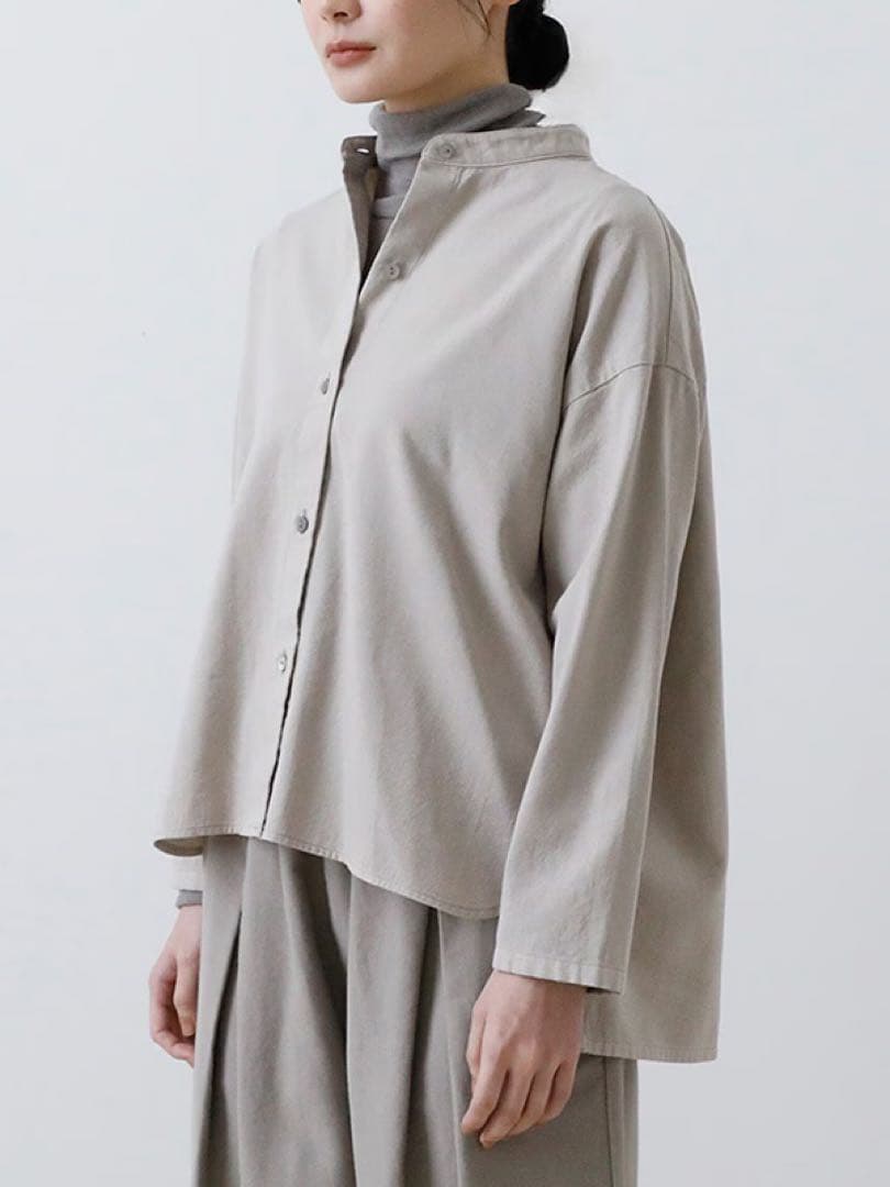 カ*ー様 evam eva cotton wool band collar sh