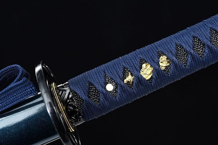 海の青 武具　刀装具　日本刀　模造刀 居合刀