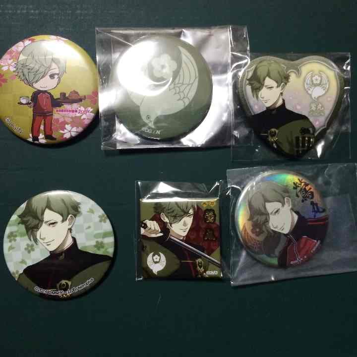 刀剣乱舞 とうらぶ 鶯丸 缶バッジ