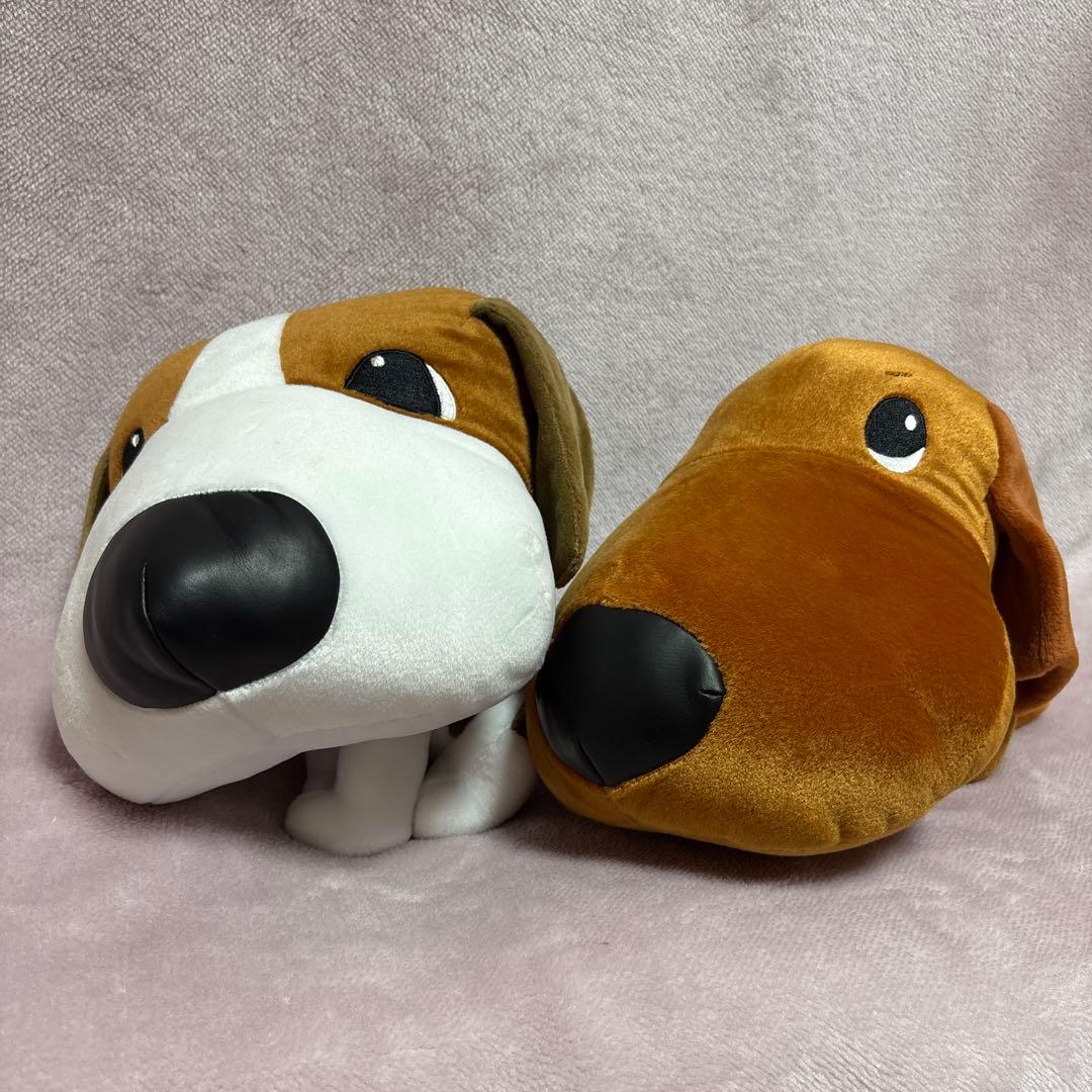 ふぉうちゅんドッグす ぬいぐるみ 犬 BIG 非売品 ビーチャン ダッチ
