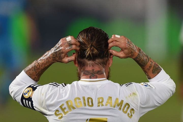 19/20 レアルマドリード#４ Ramos 選手支給品