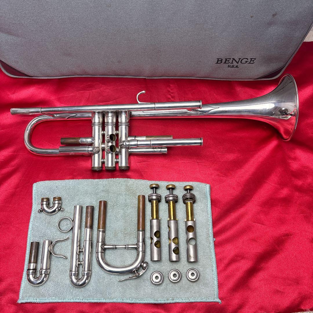 BENGE ベンジ 3X-BSP トランペット B♭ マウスピース付き