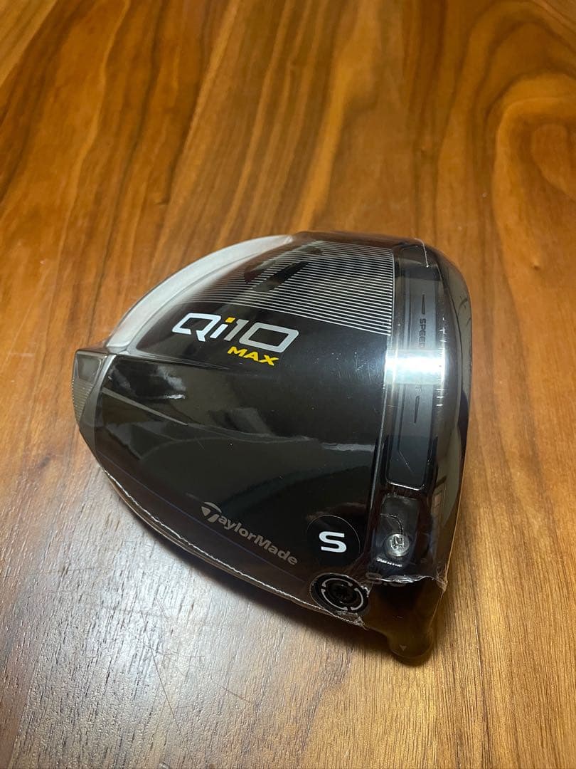 新品 テーラーメイド Qi10 MAX ドライバー 9.0° ヘッドのみ 1W