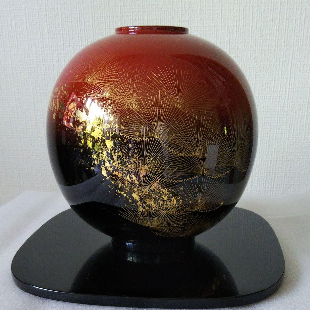 輪島塗 花器！