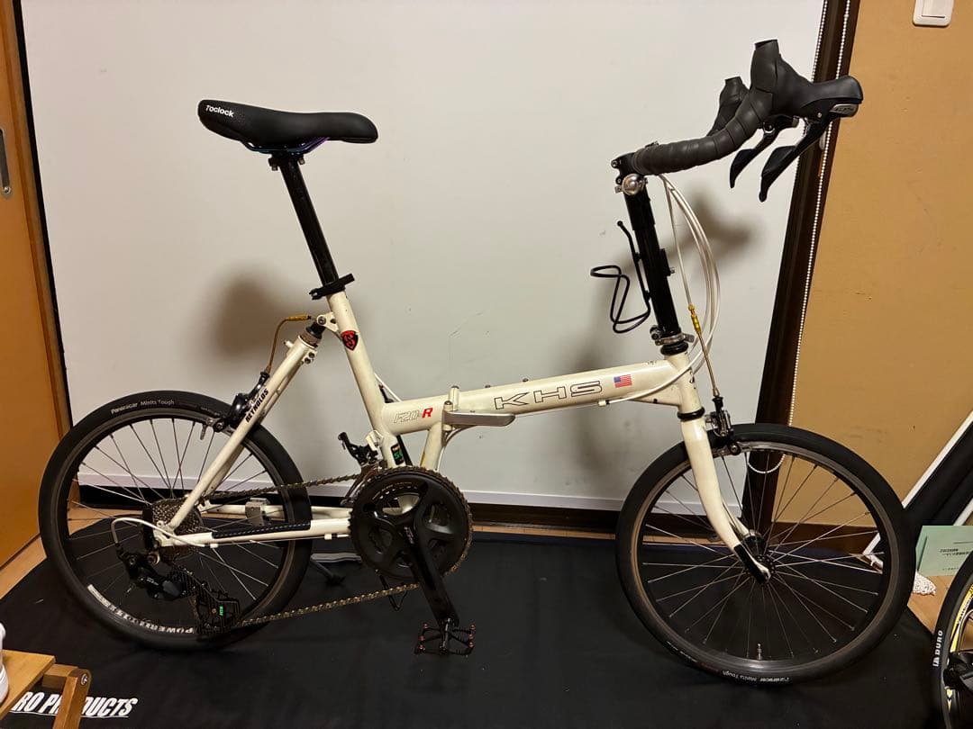 KHS-F20R shimano 105 5800 ブレーキカンパニョーロ