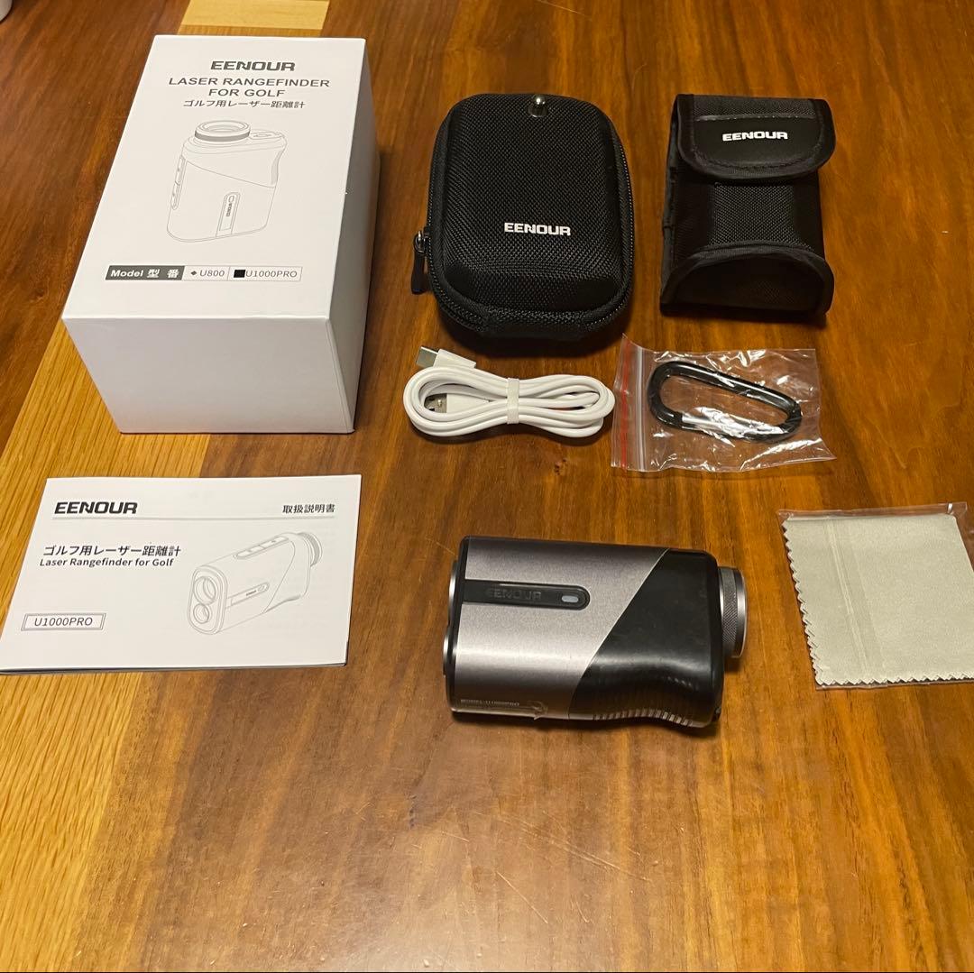 ［即購入可］EENOUR ゴルフ用レーザー距離計 U1000PRO ケース2個付