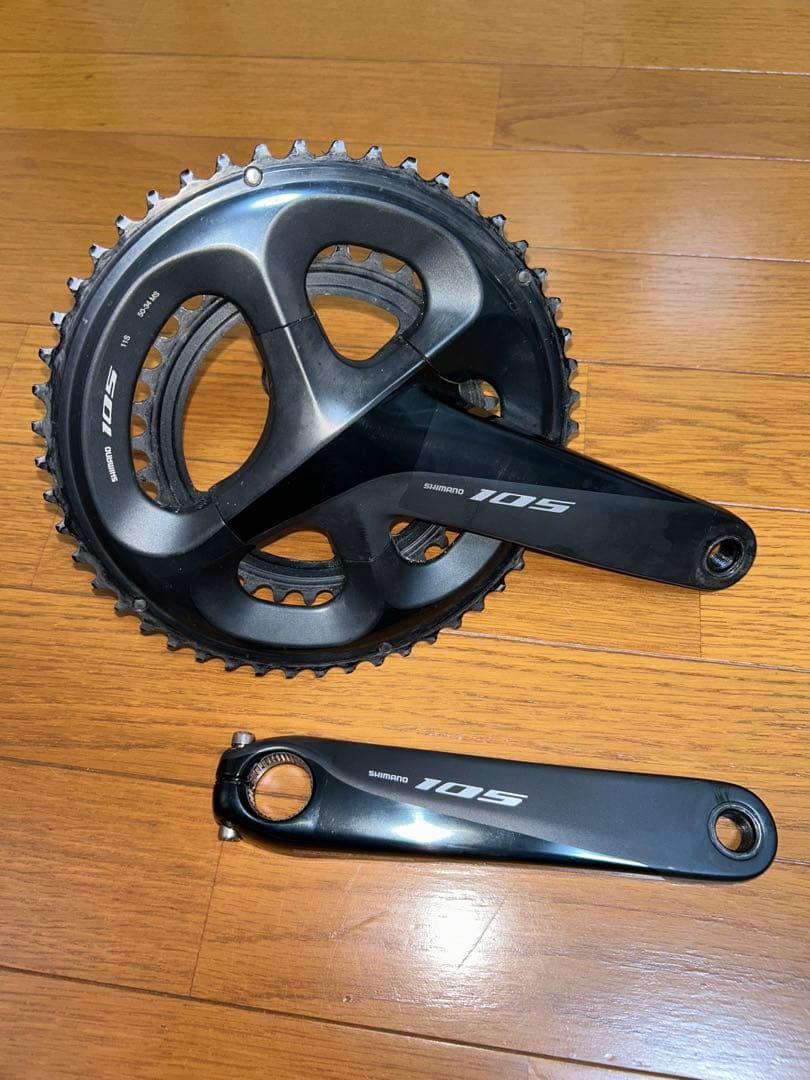 シマノFC-R7000 170mm 50-34T 11s クランクセット 105
