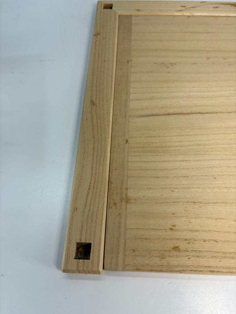 【中古品】而妙斎好 壺々透 二重棚 （紙箱）組立式USED〈税込•送料込〉