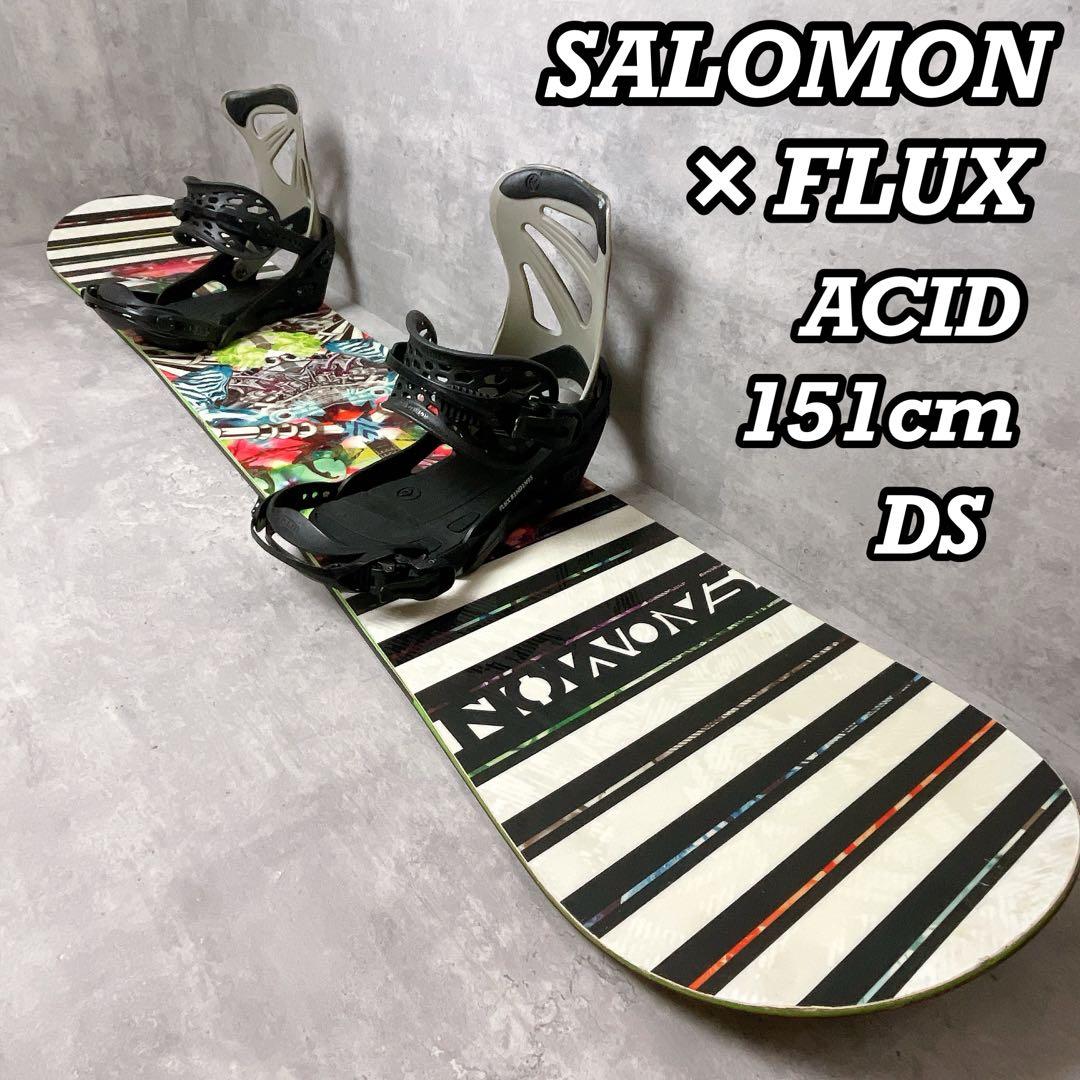 サロモン ACID 151cm メンズ スノーボード ビンディング セット