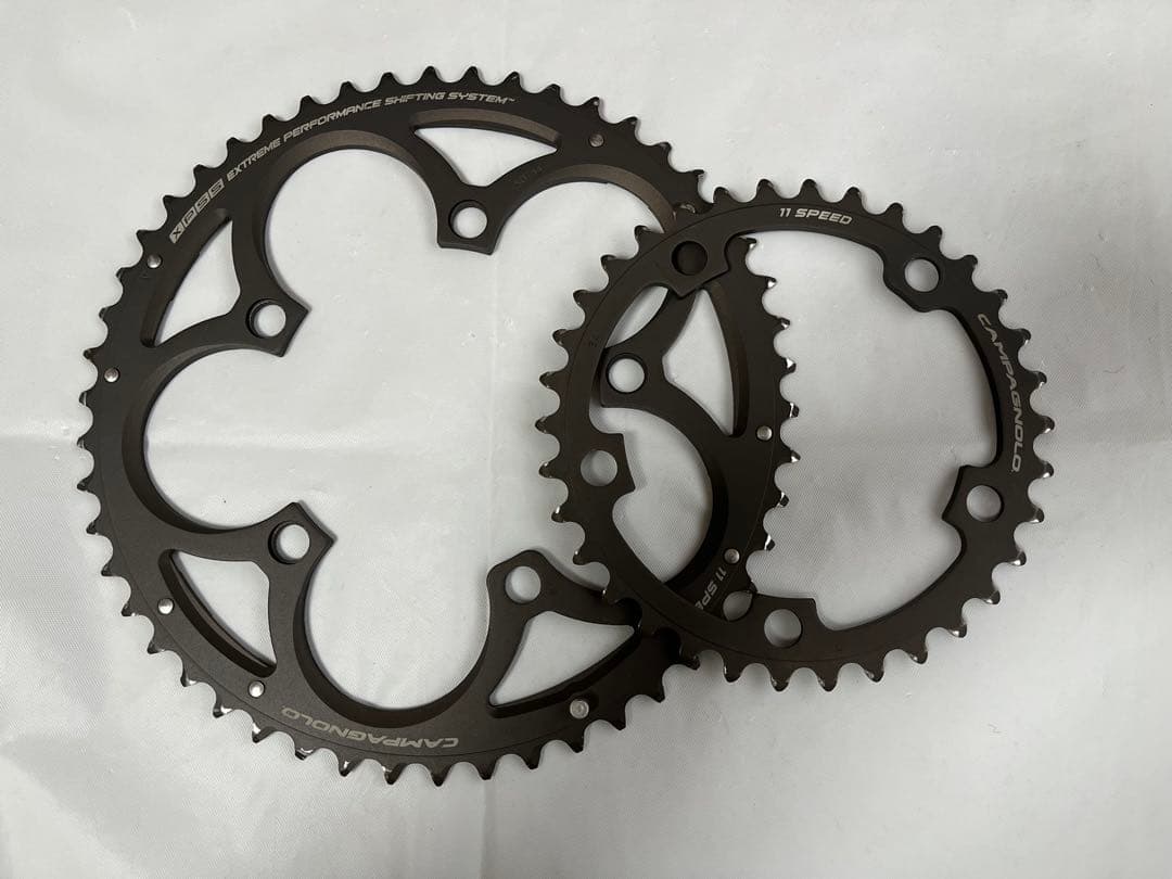 ★美品/未使用　カンパニョーロ 50t/34t 11速 レコード チェーンリング