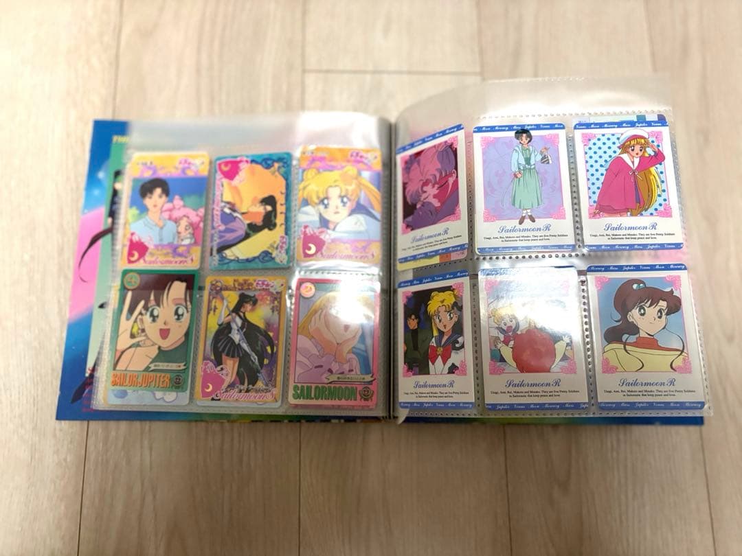 セーラームーン　カード　ファイル入り