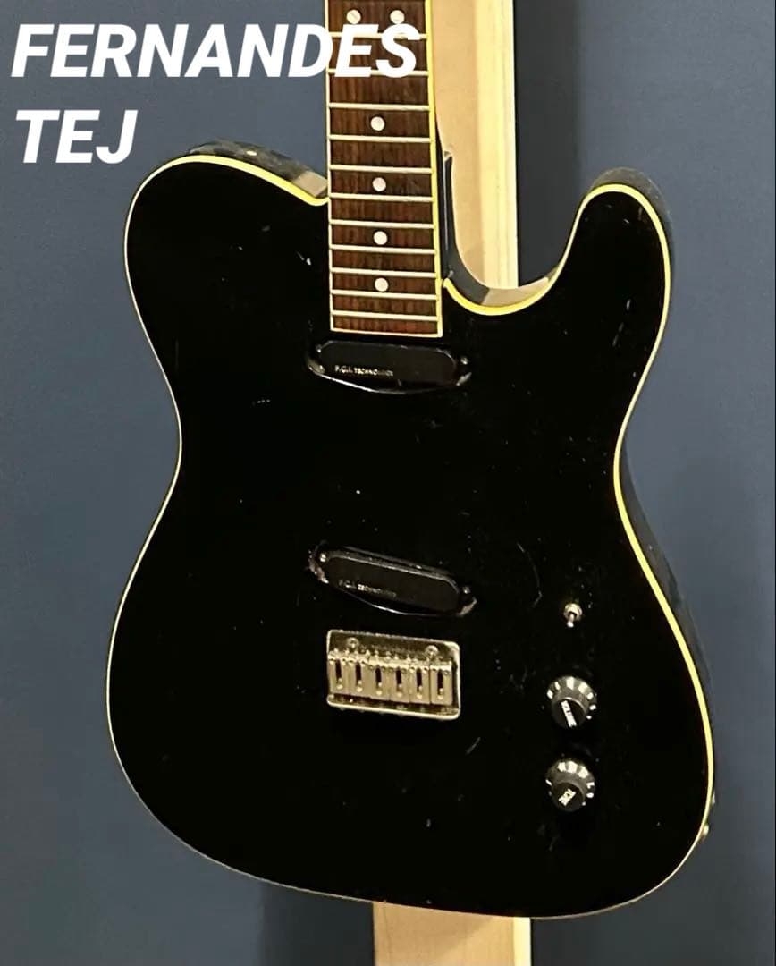FERNANDES TEJ エレキギター ジャンク フェルナンデス ブラック