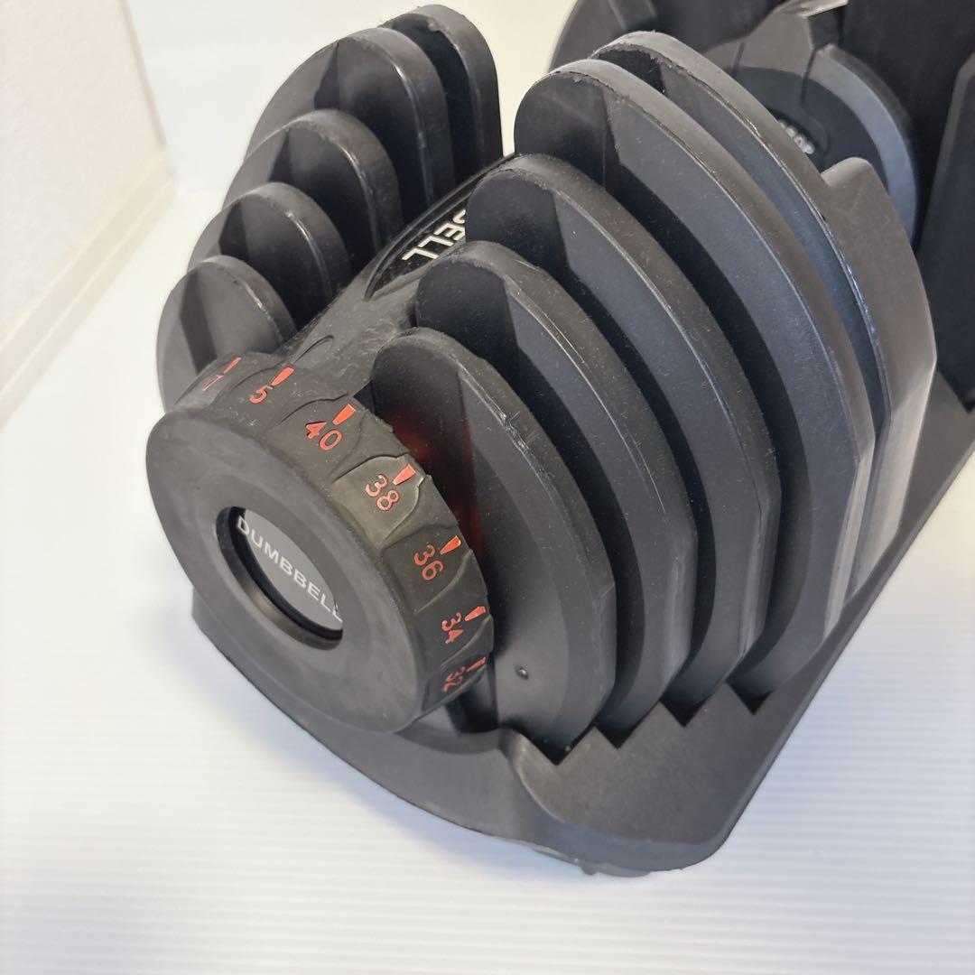 【送料込み】 可変式ダンベル ダイヤル調整5Kg〜40Kg ① 筋トレ