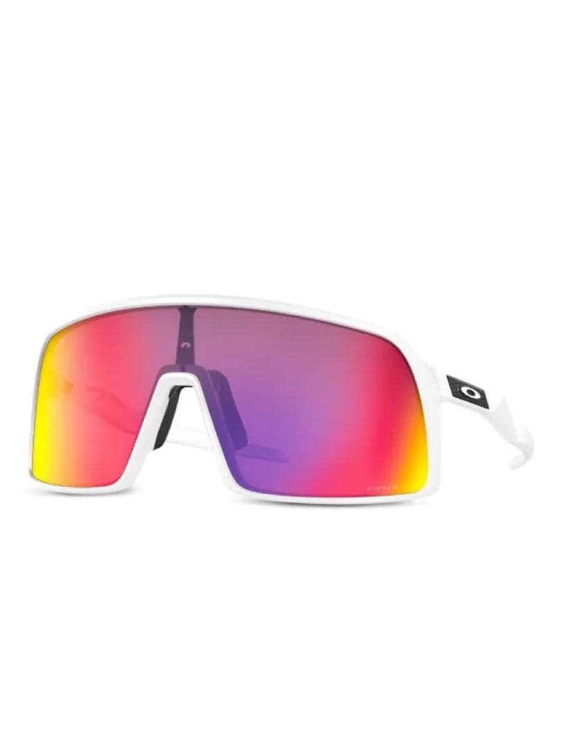 Oakley サングラス ホワイト/マルチカラー ケース付き