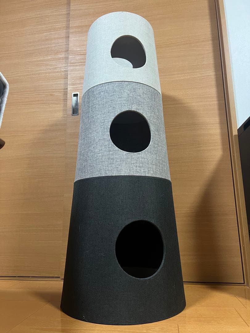 カインズ　NECOTA キャットタワー　グレー