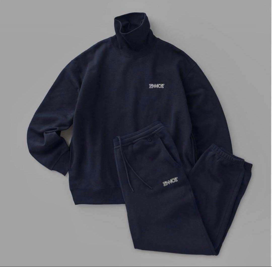 トップス ennoy ELECTRIC LOGO TURTLENECK SWEAT L