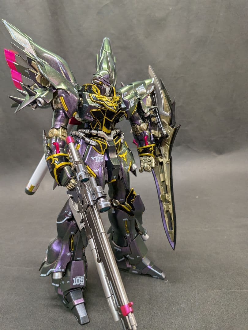 MG アンジェロ専用シナンジュ（パープルカラー）全塗装完成品