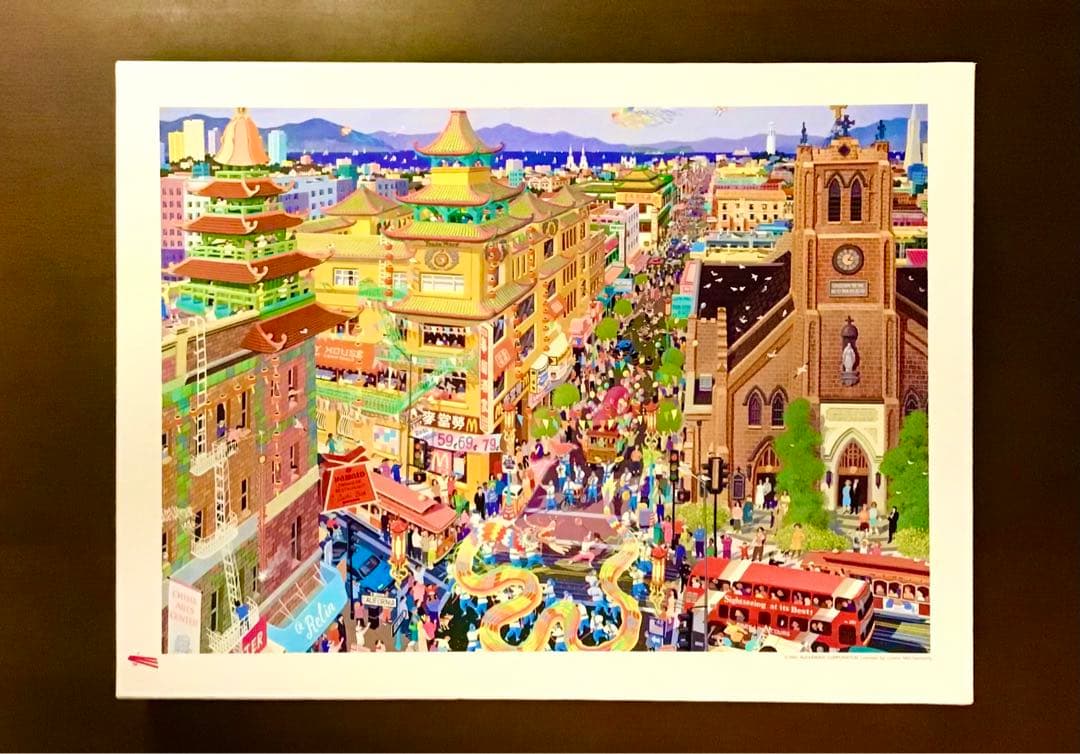 ジグソーパズル　2014ピース　アレクサンダー・チェン　『チャイナタウン』