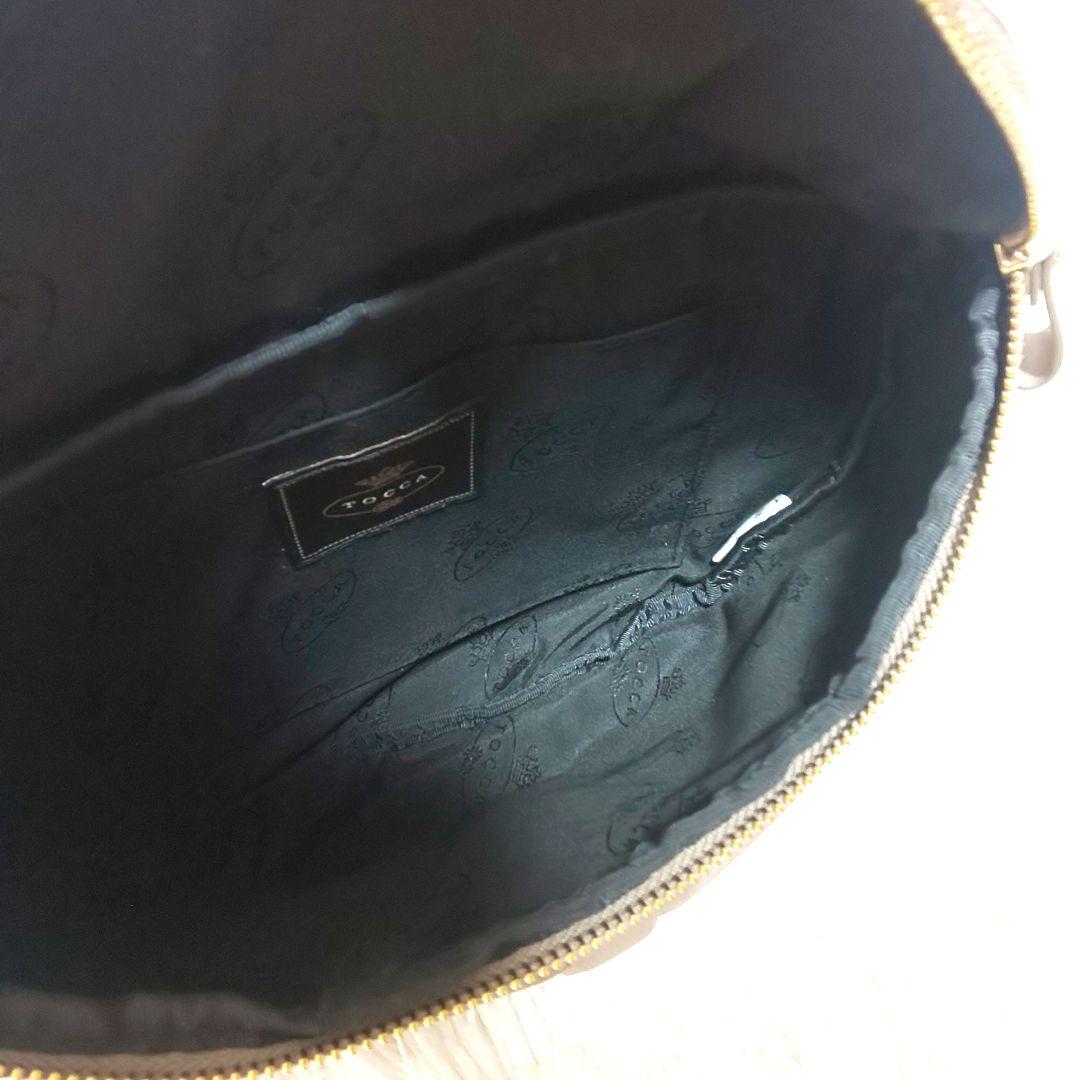 ✨美品✨TOCCA トッカ ボディバッグ ウエストポーチ ナイロン リボン 撥水