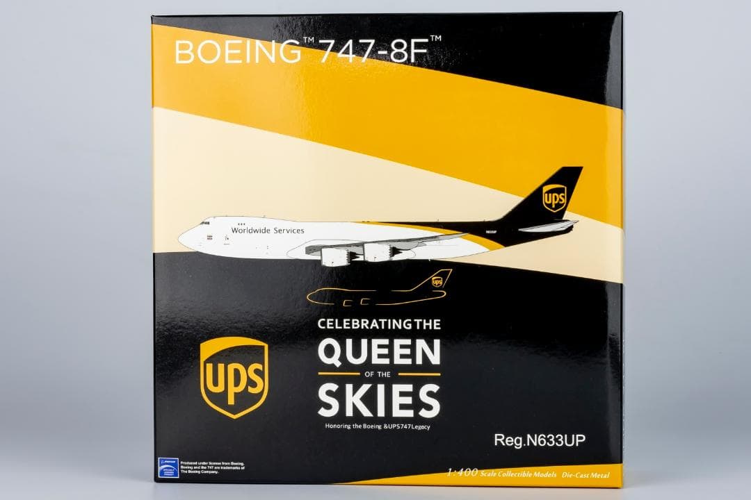 航空機・ヘリコプター UPS 747-8F N633UP 1/400