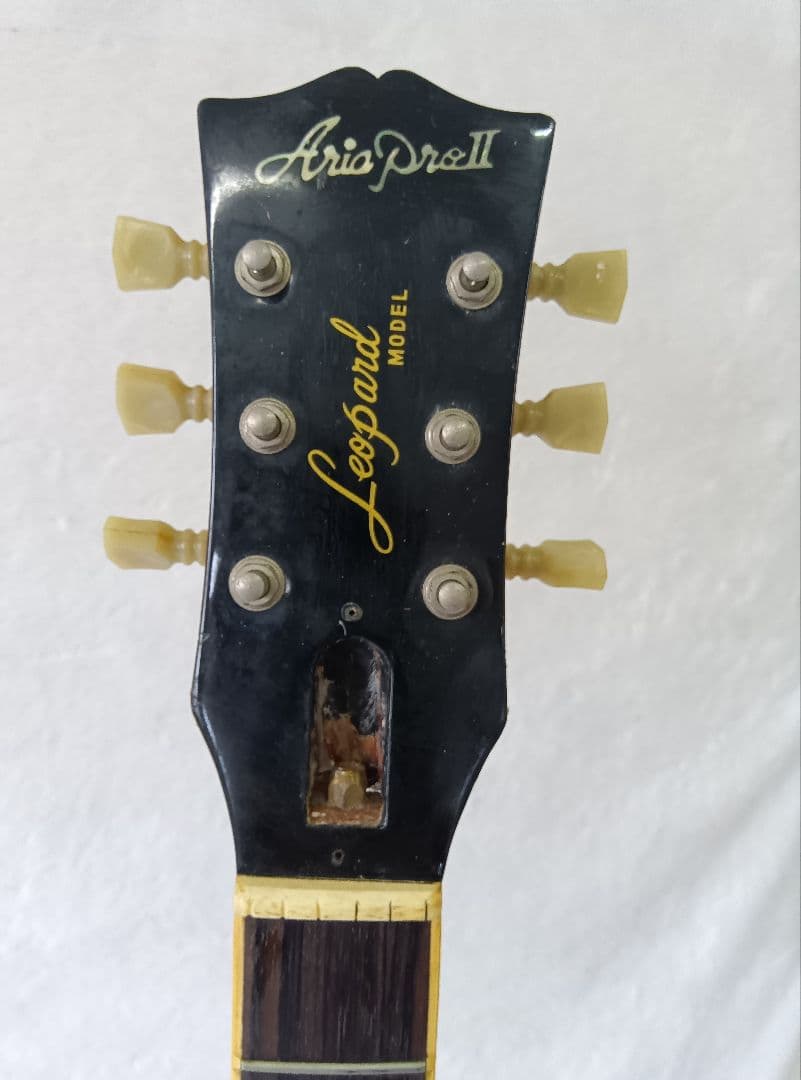 Aria Pro II　Leopard　サンバースト　レスポール　　ジャンク品