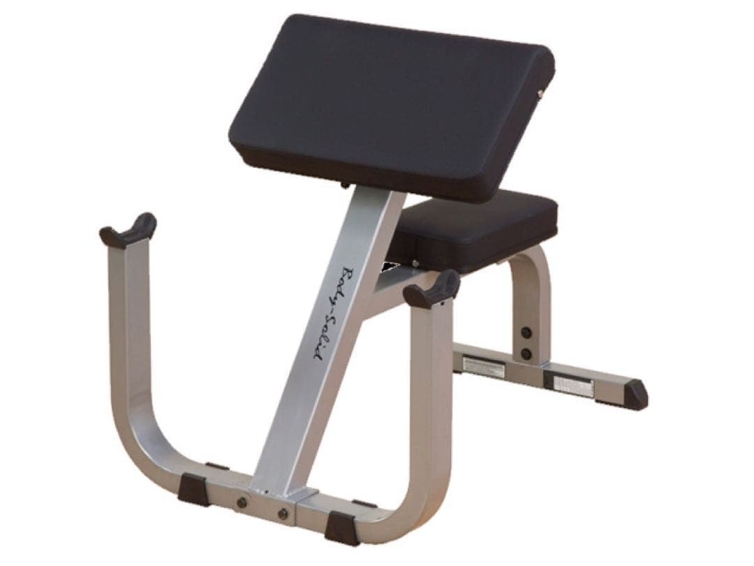 BodySolidのジムユースのプリチャーベンチ