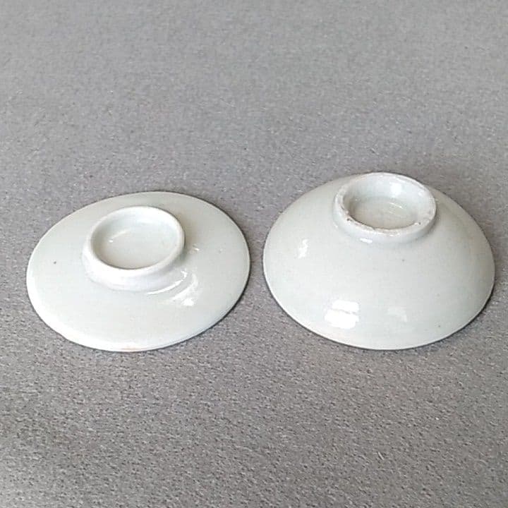 古伊万里白磁皿　２枚　古伊万里皿