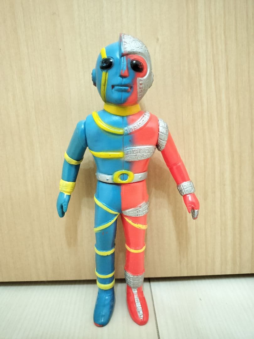 【極希少】　当時物　キカイダー　ソフビ　タカトク　昭和レトロ　特撮