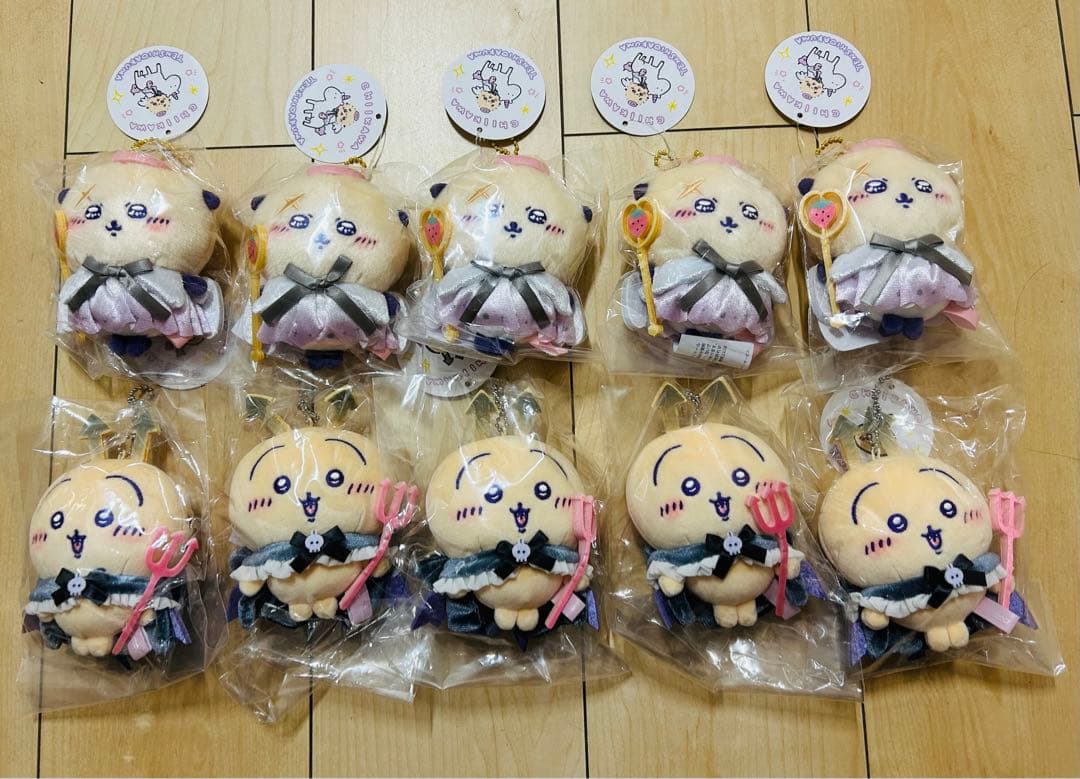 ちいかわ てんし♡あくま　マスコット　10点セット