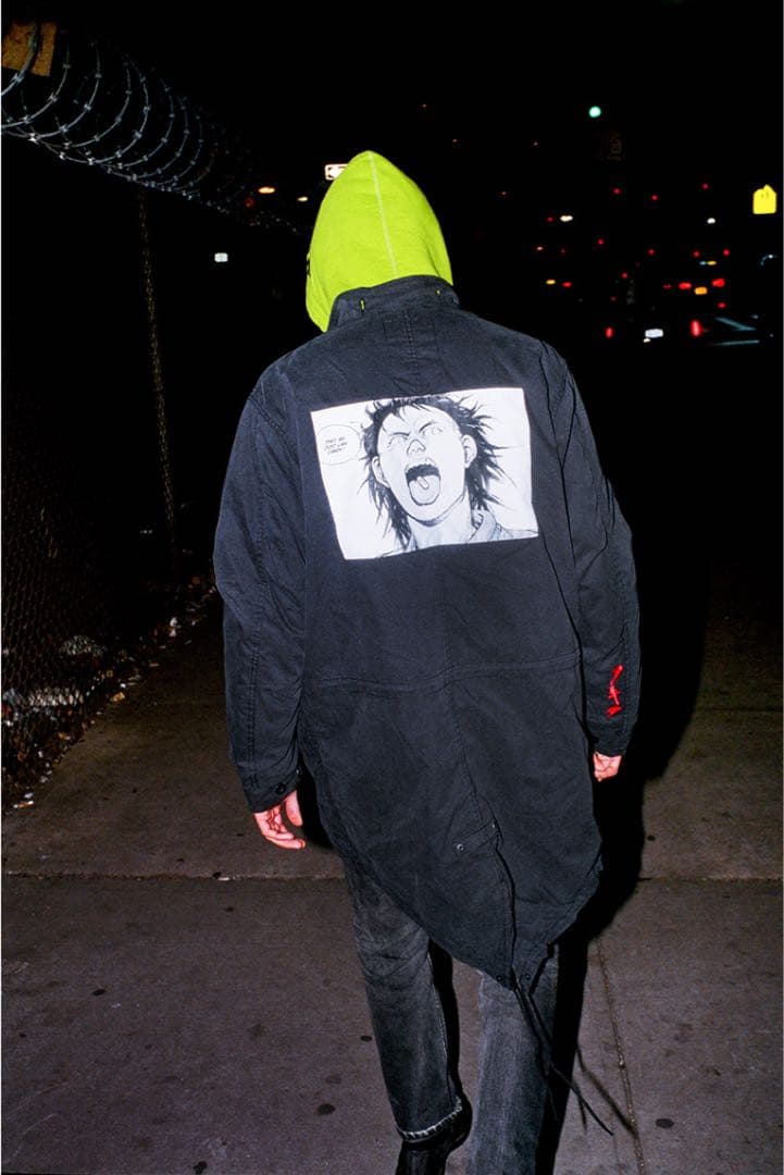 名作　AKIRA Supreme Fishtail Parka m65