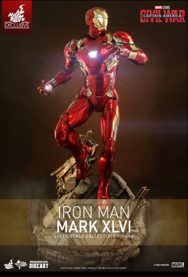 ホットトイズ Hot Toys アイアンマン マーク46