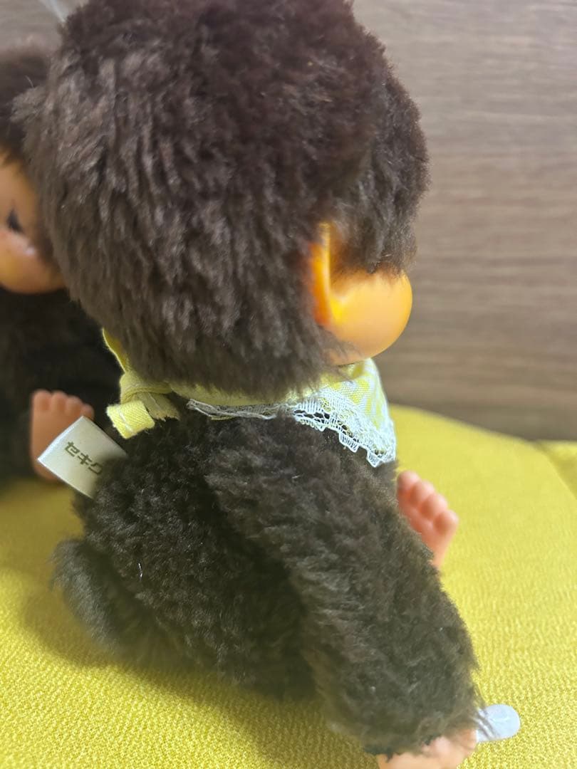 きゃさ　初代モンチッチ　ぬいぐるみ　二体セット　旧タグ