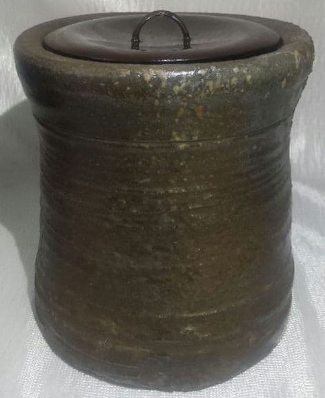 茶道具 【古備前水指】 共箱 水指 時代物 桃山744
